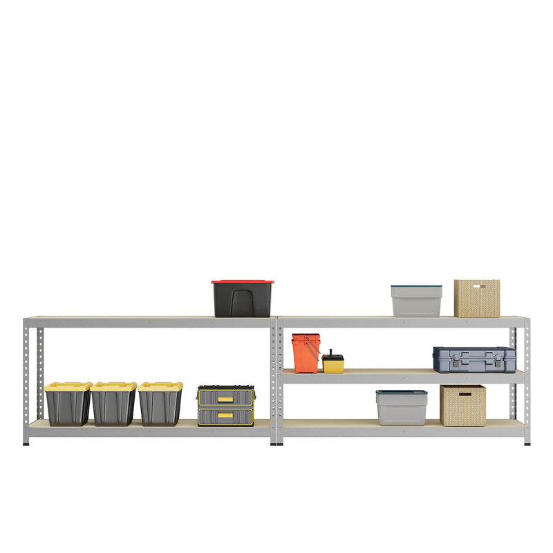 RB Boss 5 Shelf Unit - Galvanised - 180 x 160 x 60cm