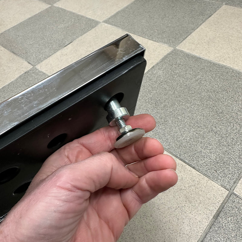 2 Arm Garment Rack - 2x Straight Arms