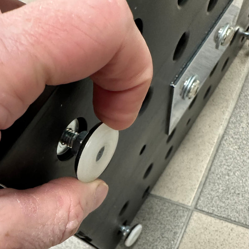 2 Arm Garment Rack - 2x Straight Arms