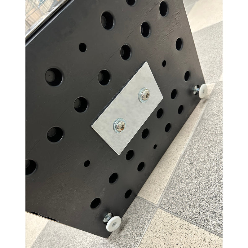 2 Arm Garment Rack - 2x Straight Arms