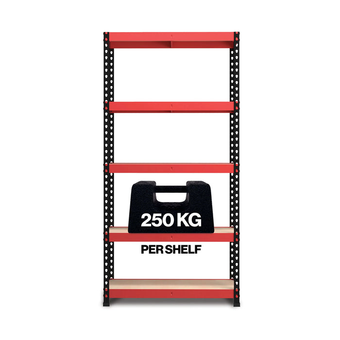 Storeroom Racking - RB Boss Fastlok 5 Shelf Unit - 180 x 90 x 40cm