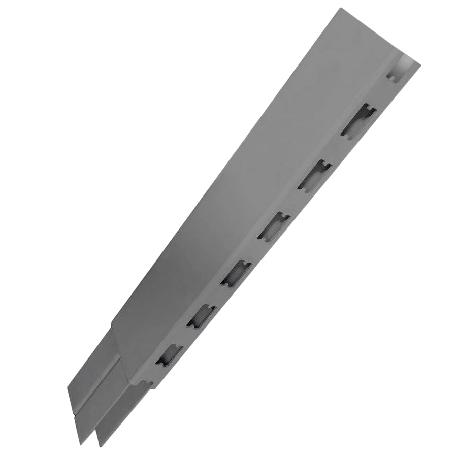Column Extension Silver Grey Column Extension for 60 x 30mm Columns — KAS Shopfittings