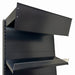 Angled Header Frame / Sign Holder, 1.0m Black