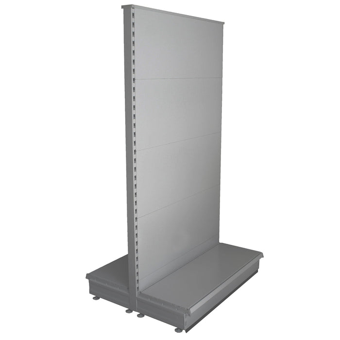 Silver Shop Shelving Gondola Bay, 47cm