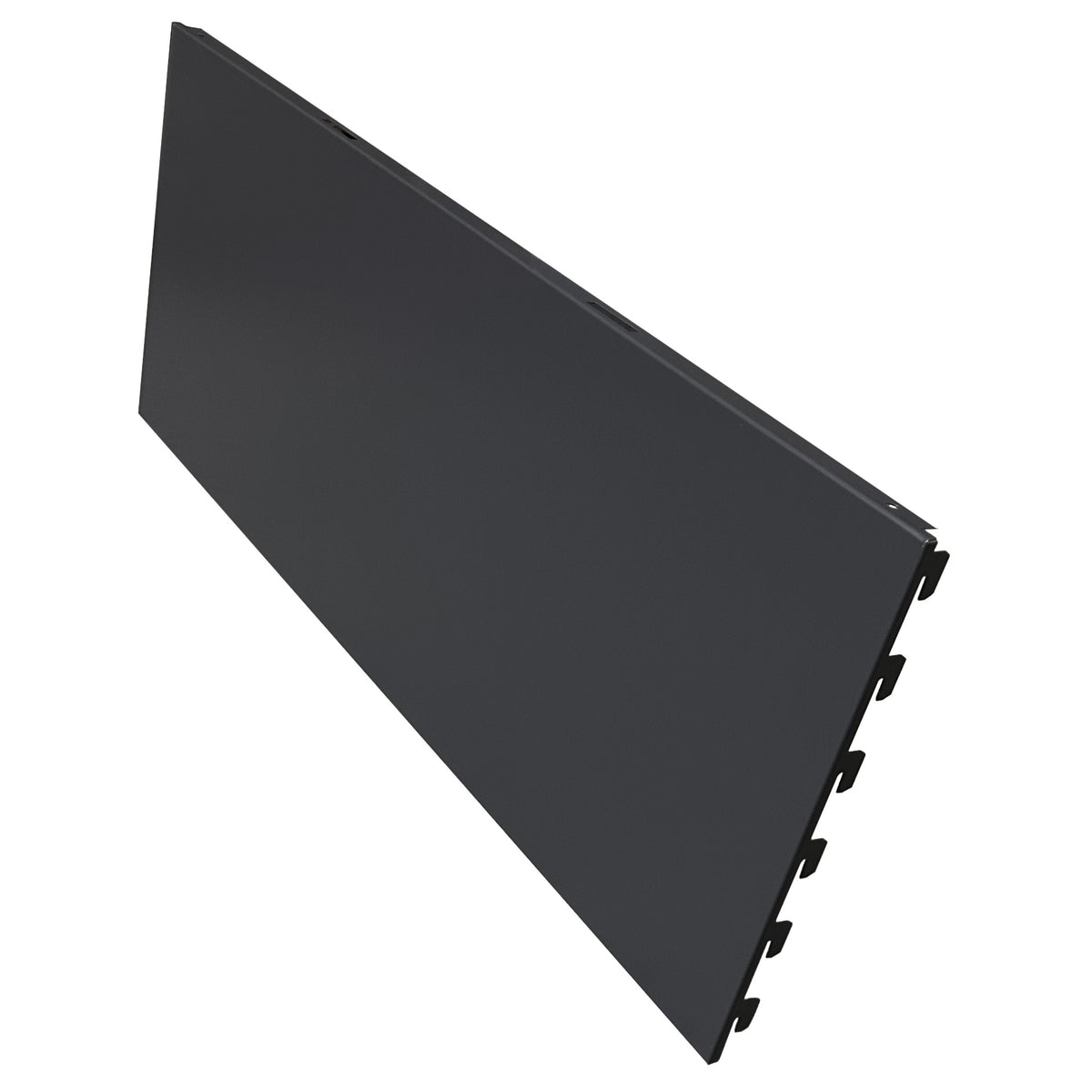 K50 Back Panels, Plain, Dark Grey - 100cm wide — KAS Shopfittings