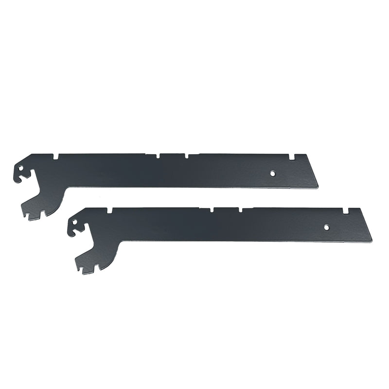 K50 Shelf Bracket (pair), Dark Grey - 20cm to 47cm