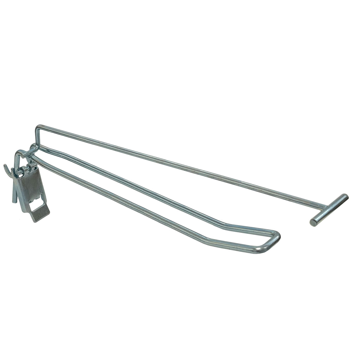 Direct Entry Euro Hook with Overarm, for Peg/Perforated Panel - 30cm ...