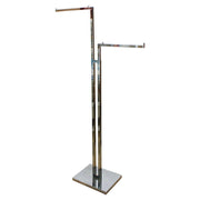 2 arm garment rail with straight arms