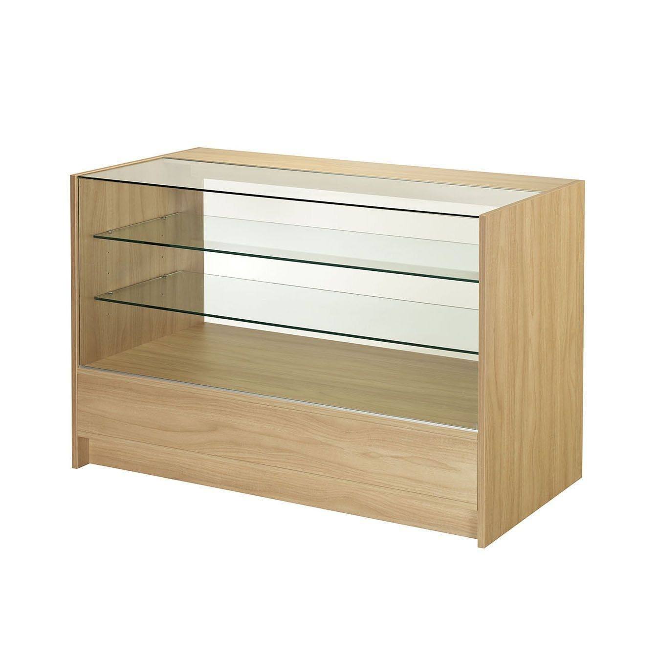 Premier 3/4 Vision Counter 120cm — KAS Shopfittings