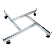 4 way cruciform base for grid panels