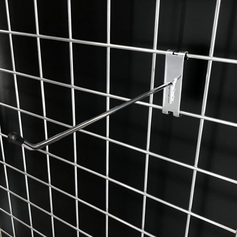 25cm long single prong gridwall hook