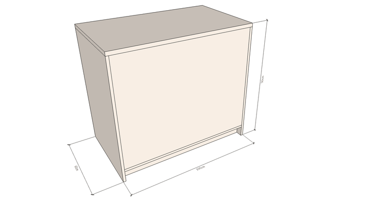 Premier Cash & Wrap Counter 100cm