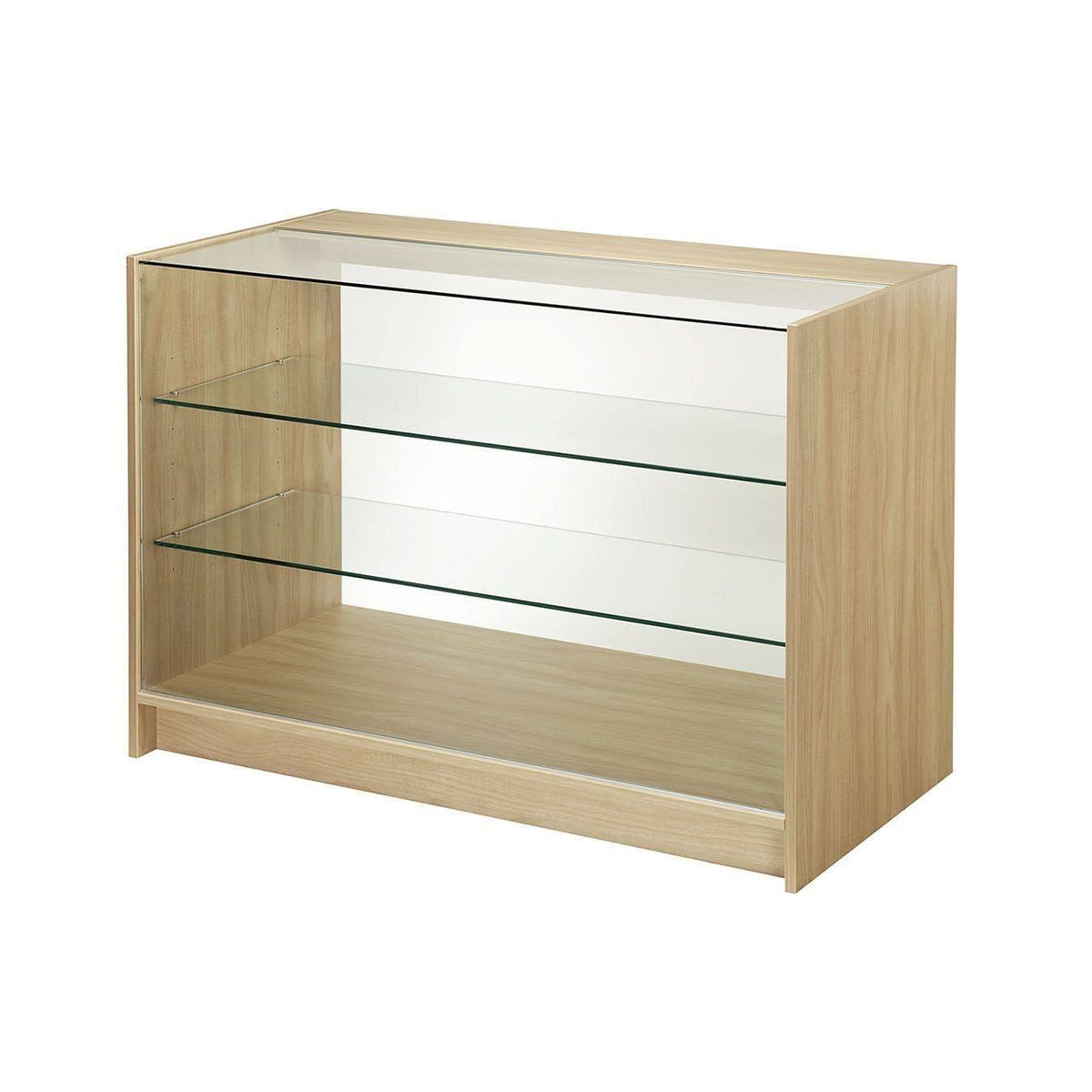 Premier Full Vision Counter 100cm — KAS Shopfittings