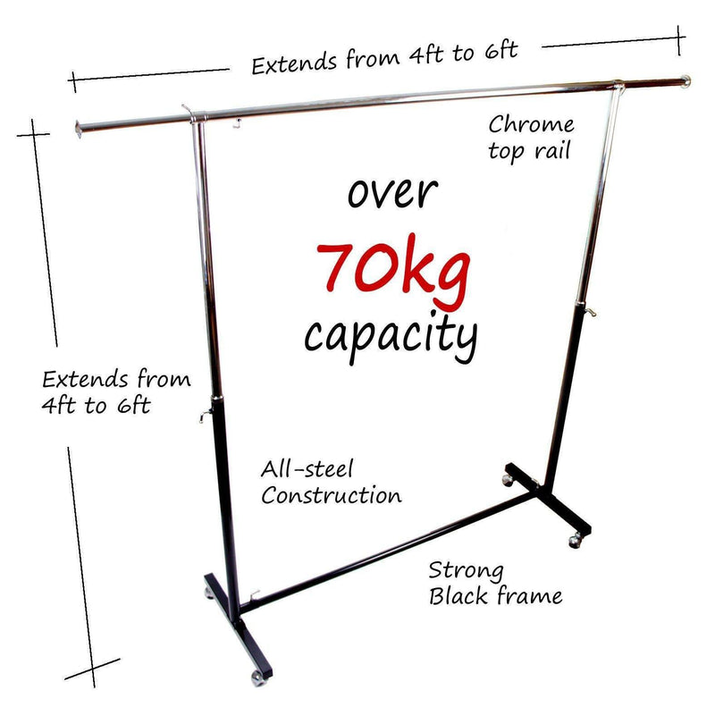 adjustable garment rail