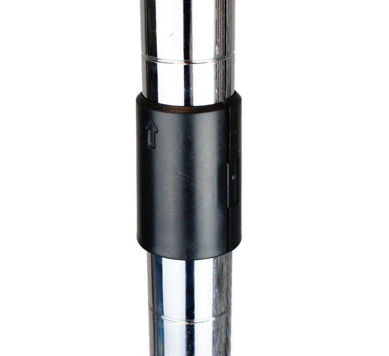 Black sleeves for chrome wire shelf