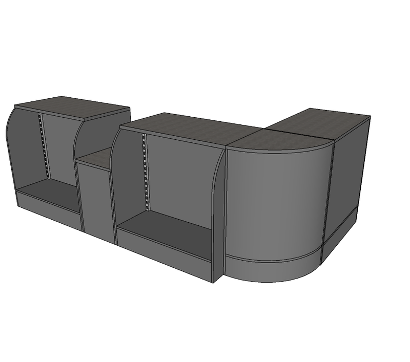Plain Infill for Impulse Counter - 1.0m