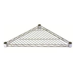 Triangular Chrome Wire Shelves