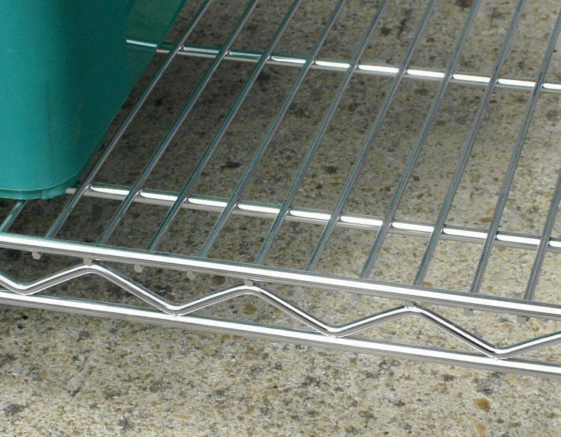 Rectangular Chrome Wire Shelves - 122 x 61cm (48 x 24in)