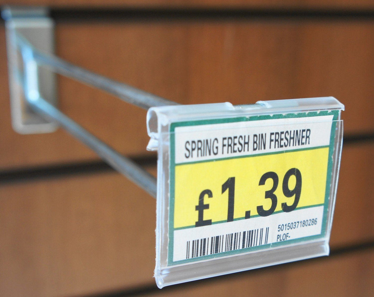 EPOS Price Ticket Holder - 55mm wide x 39mm