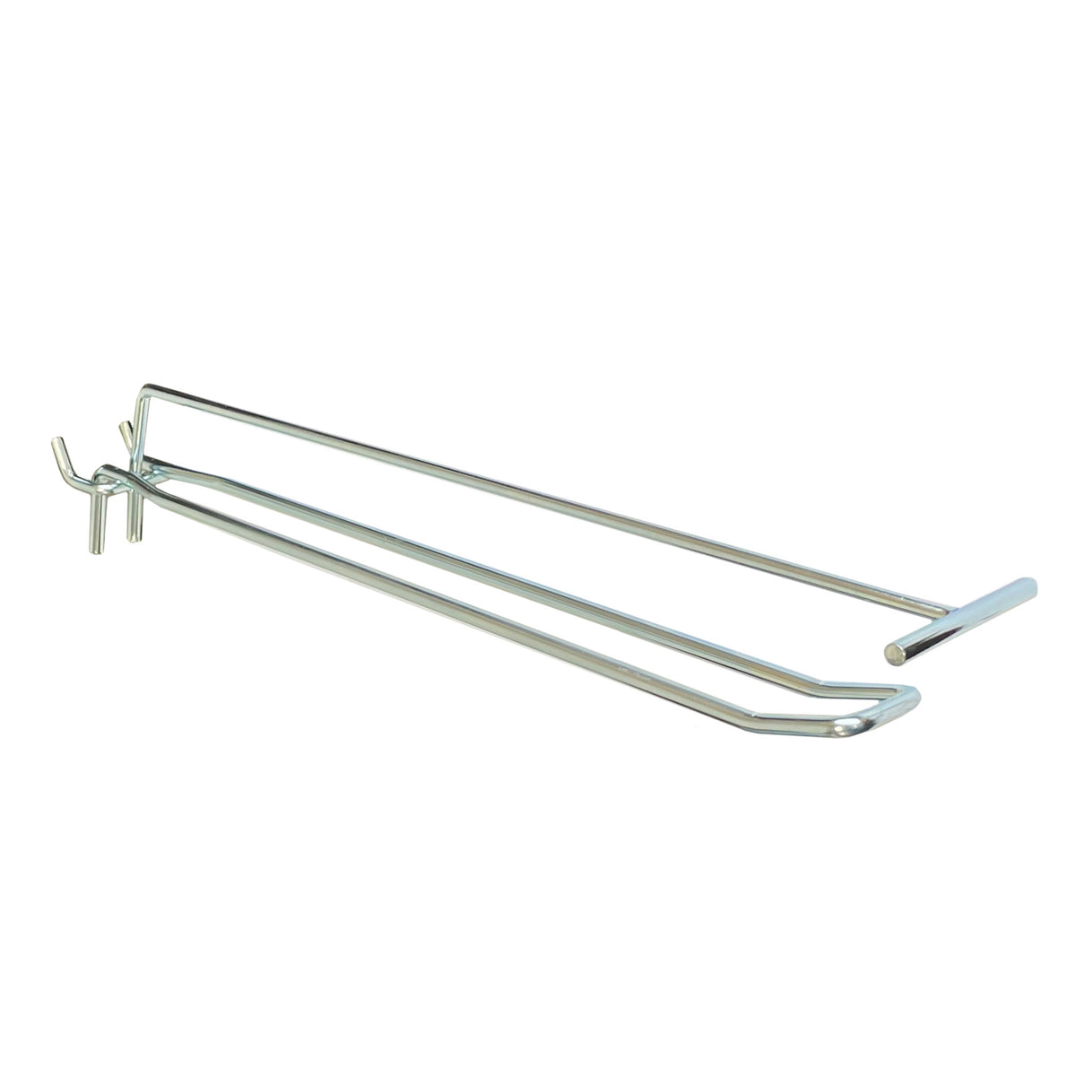 Euro Peg Hook with Overhead Arm 25cm