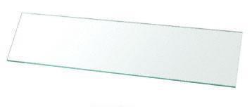 Toughened Glass Shelves - 99.5 x 20cm - 2 pack