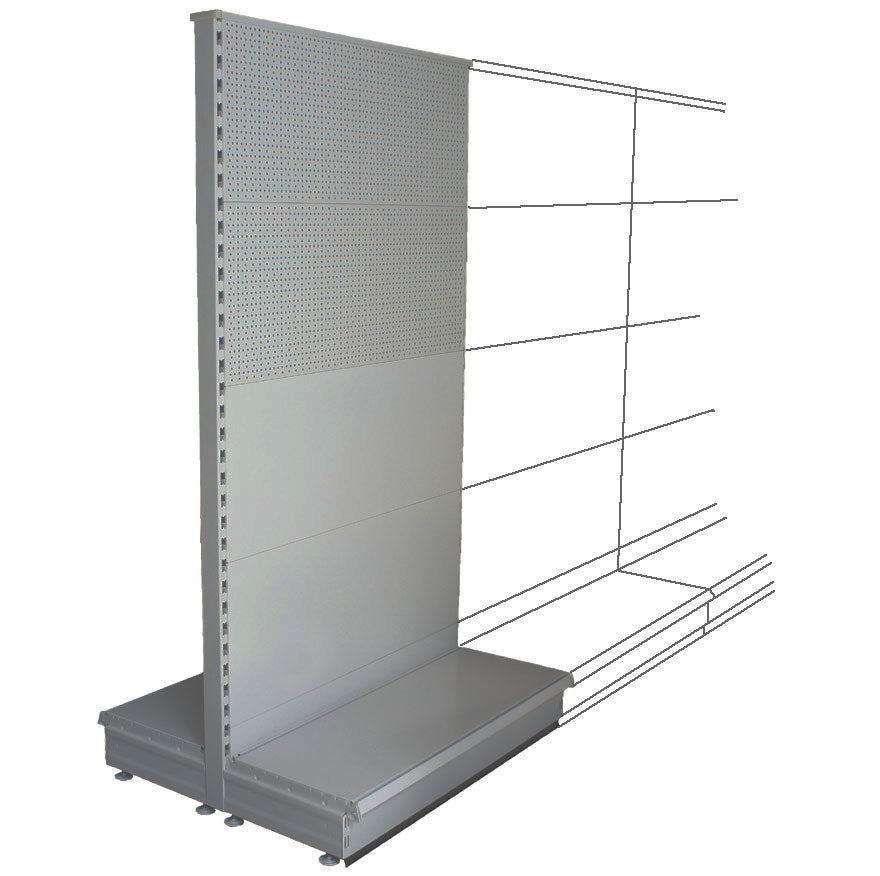 Gondola Bay 1.8m High with Base Shelf