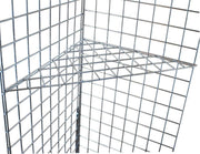 triangle / corner shelf for grid panels