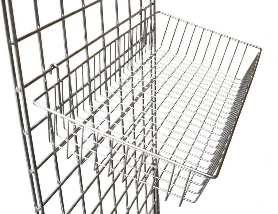 large basket for grid panels