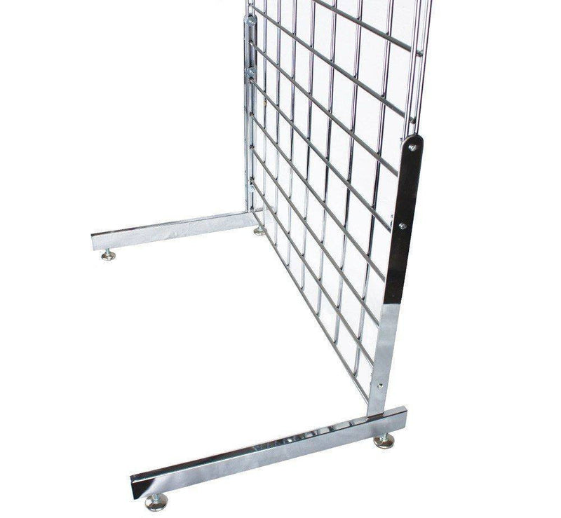 Light duty L leg for grid panel