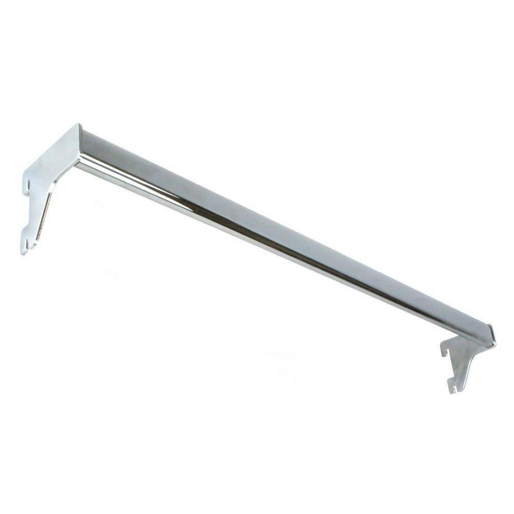 Oval Back Bar 1.0m - for 50mm Slot Pitch Columns — KAS Shopfittings