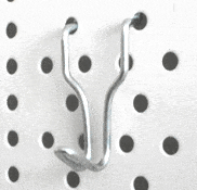 Simple Hook | Tool Hook | Picture Hook - for Peg/ Perforated Panels