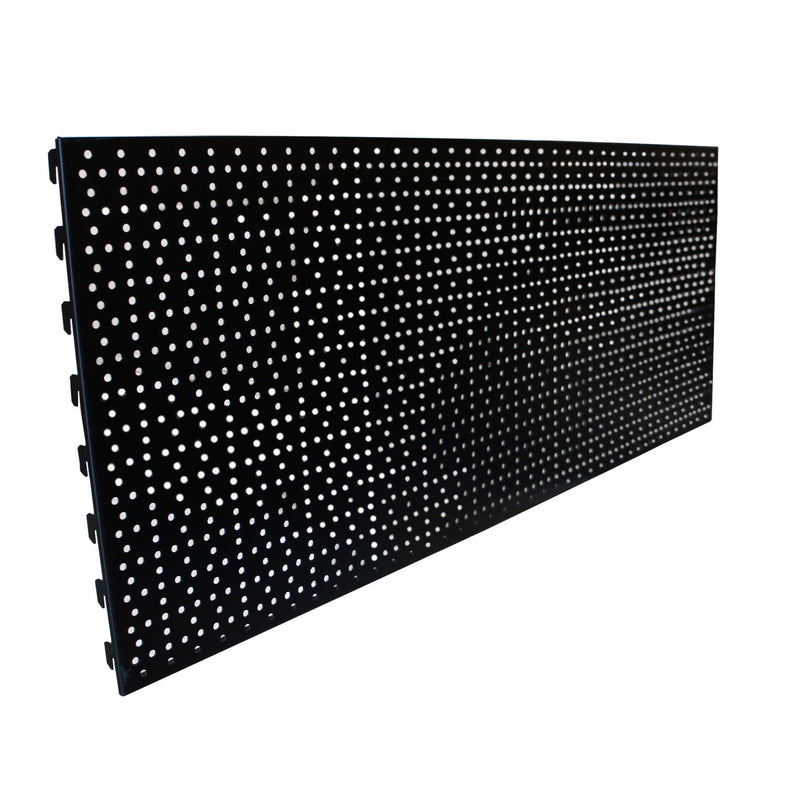 Black Perforated Peg Panel for Evolve System