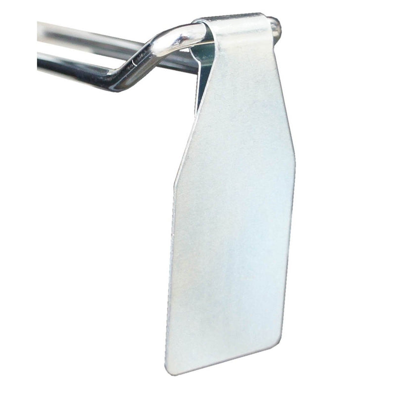 Long price flap for euro hook