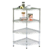 Quartermoon chrome shelf