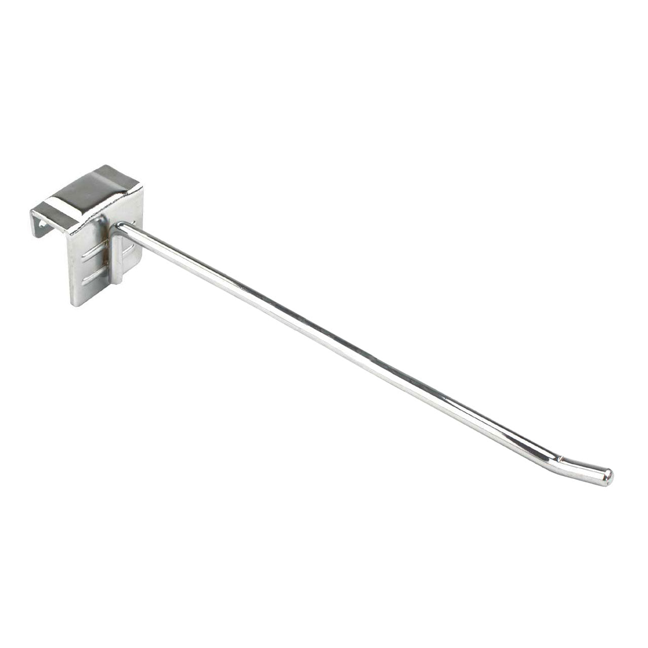 Single Prong Hook for Rectangular Bar - 30cm (12in) — KAS Shopfittings