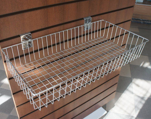 large wire slatwall basket