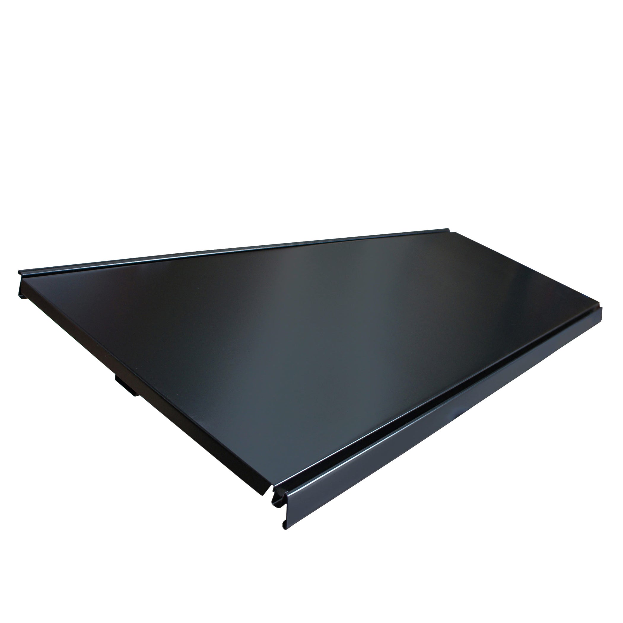 Black Shelves for Evolve retail shelving system, 100cm long, various