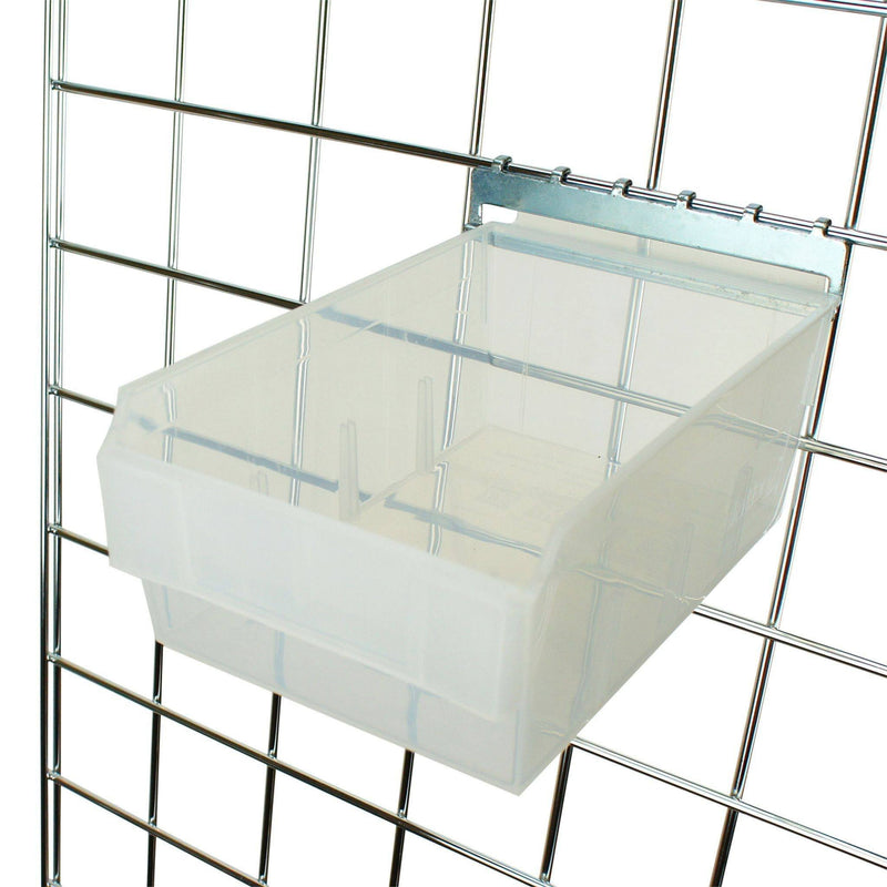 Slatbox Shelfbox 200 - for grid panel - Frosted