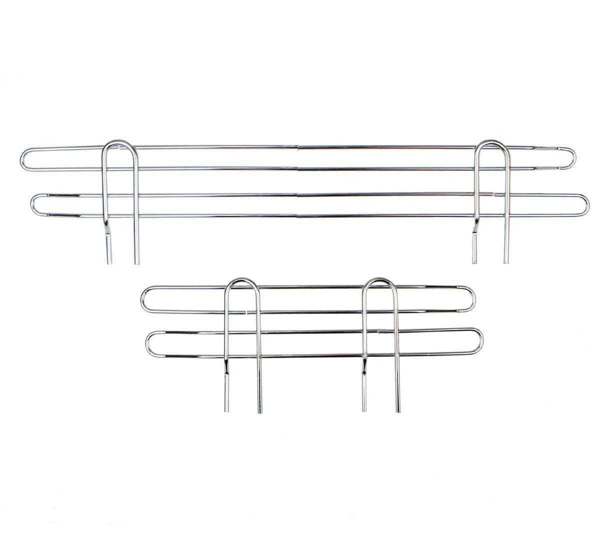 Wire Risers for Chrome Shelving — KAS Shopfittings