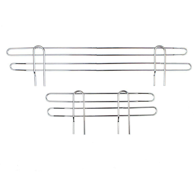 Wire Risers for Chrome Shelving — KAS Shopfittings
