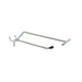 Single Prong Peg Hook with Overhead Arm 15cm