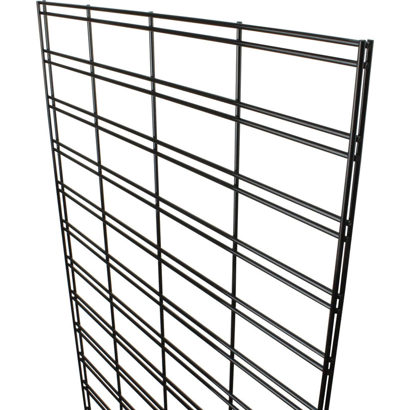1.2m (4ft) tall Slatgrid panel in black