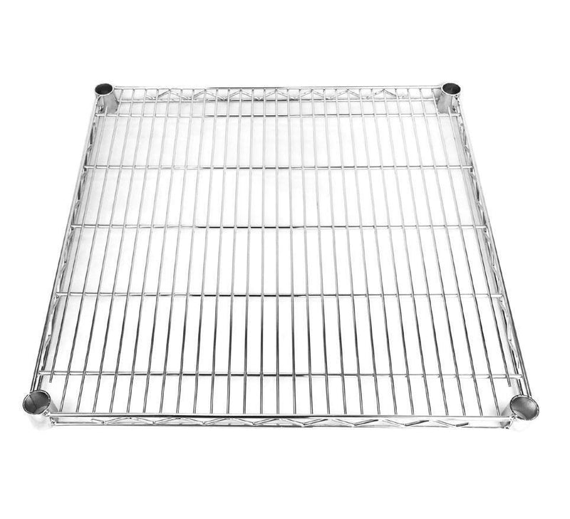 Square Chrome Wire Shelf - 46 x 46cm