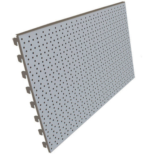 S50 Peg Perforated Panel 800 Silver grey