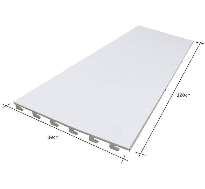 K50 Back Panels, Plain, Jura White - 100cm wide