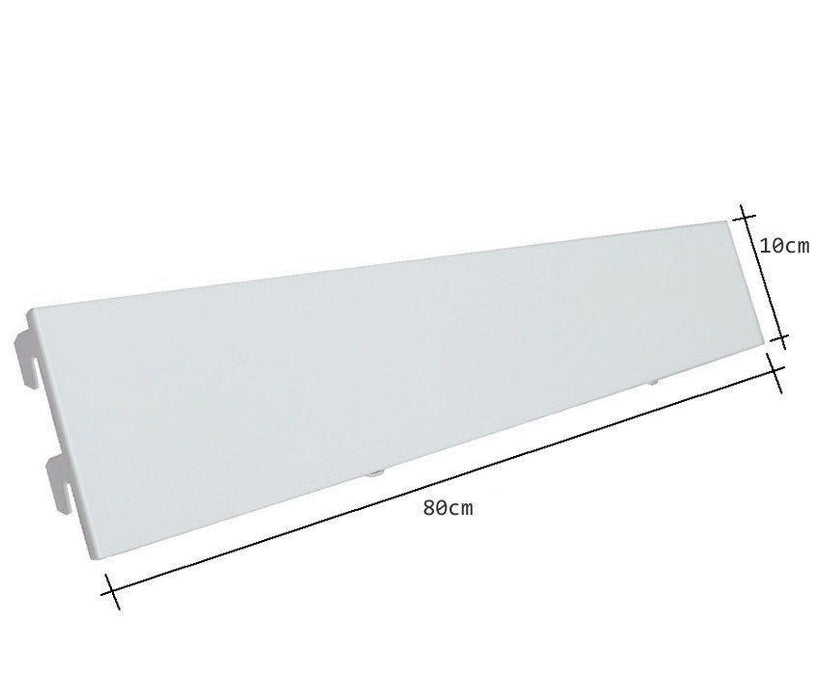 S50 Back Panels, Plain, Jura White - 80cm wide