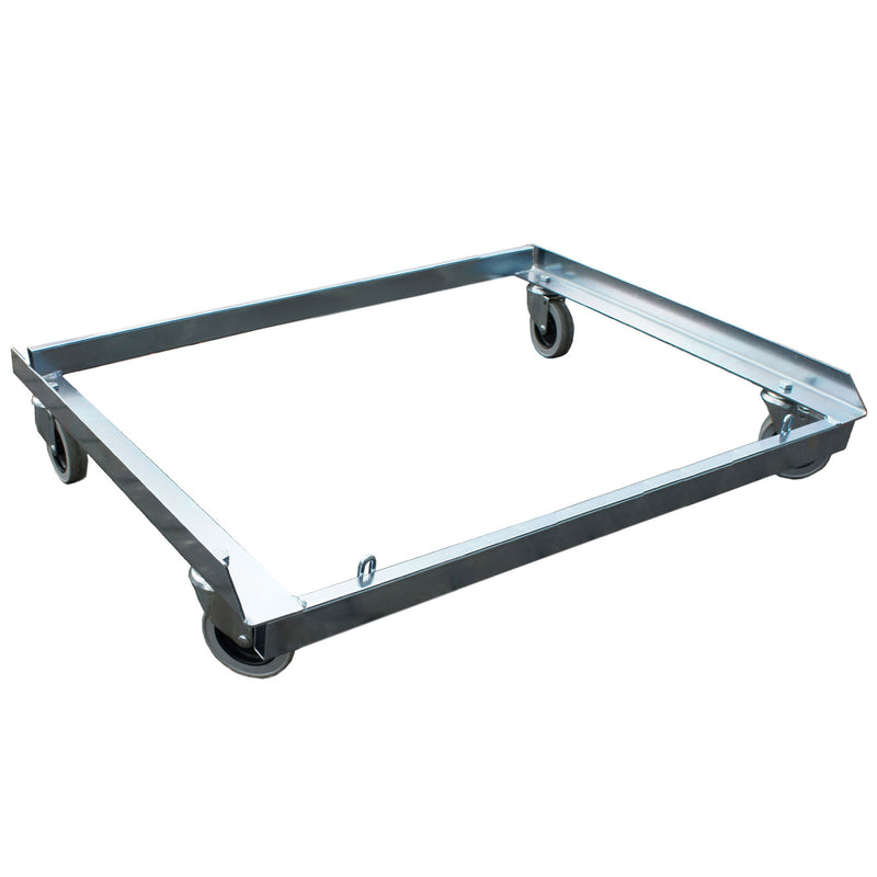 58cm wide wheeled base for stacking baskets